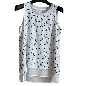 Ricki’s women’s sleeveless‎ top size small shoe lover